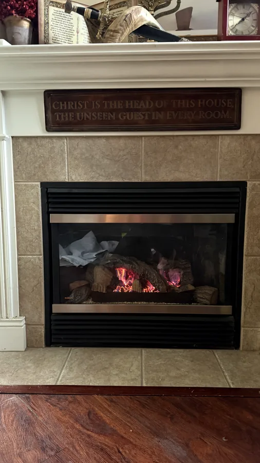 After — Gas Fireplace Service