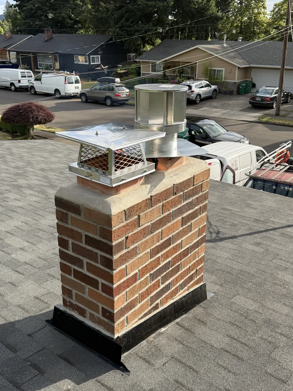 After — Full Chimney Rebuild